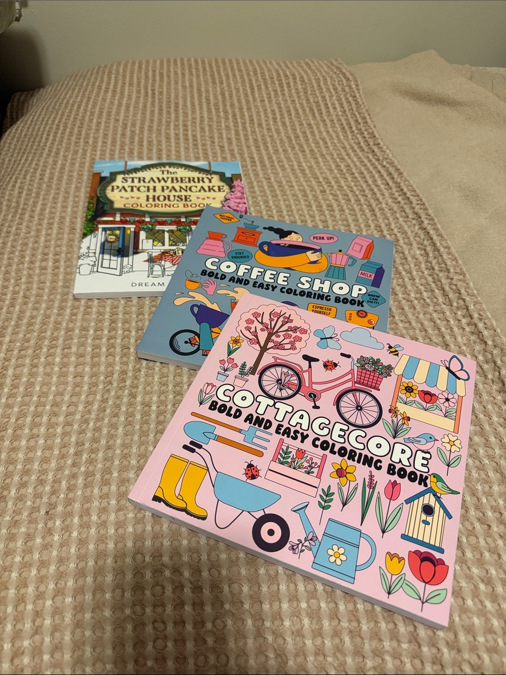 Coloring book set of 3